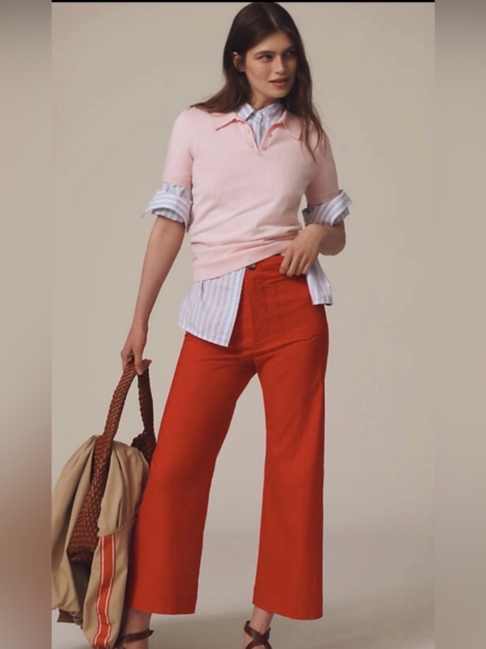 Maeve Colette Wide Leg Pants